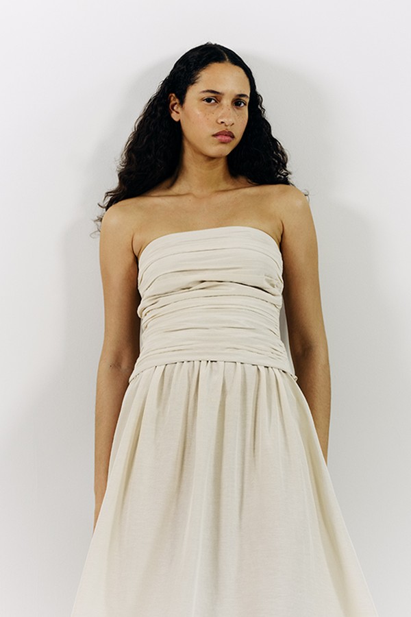 Pleated Tube Top from ARKET