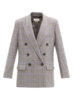 Leaganea Prince Of Wales-Check Blazer from Isabel Marant