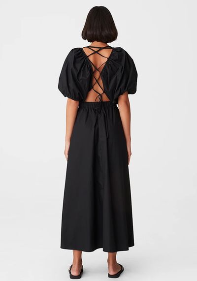 Black Svalagz Cotton Dress from Gestuz