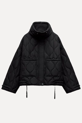 Water-Repellent Quilted Jacket from Zara