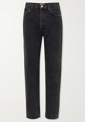 90s Organic High-Rise Straight-Leg Jeans from Agolde