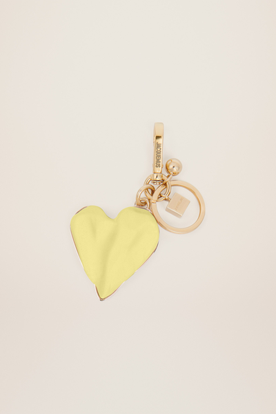 Sculpted Heart Keyring from Jacquemus