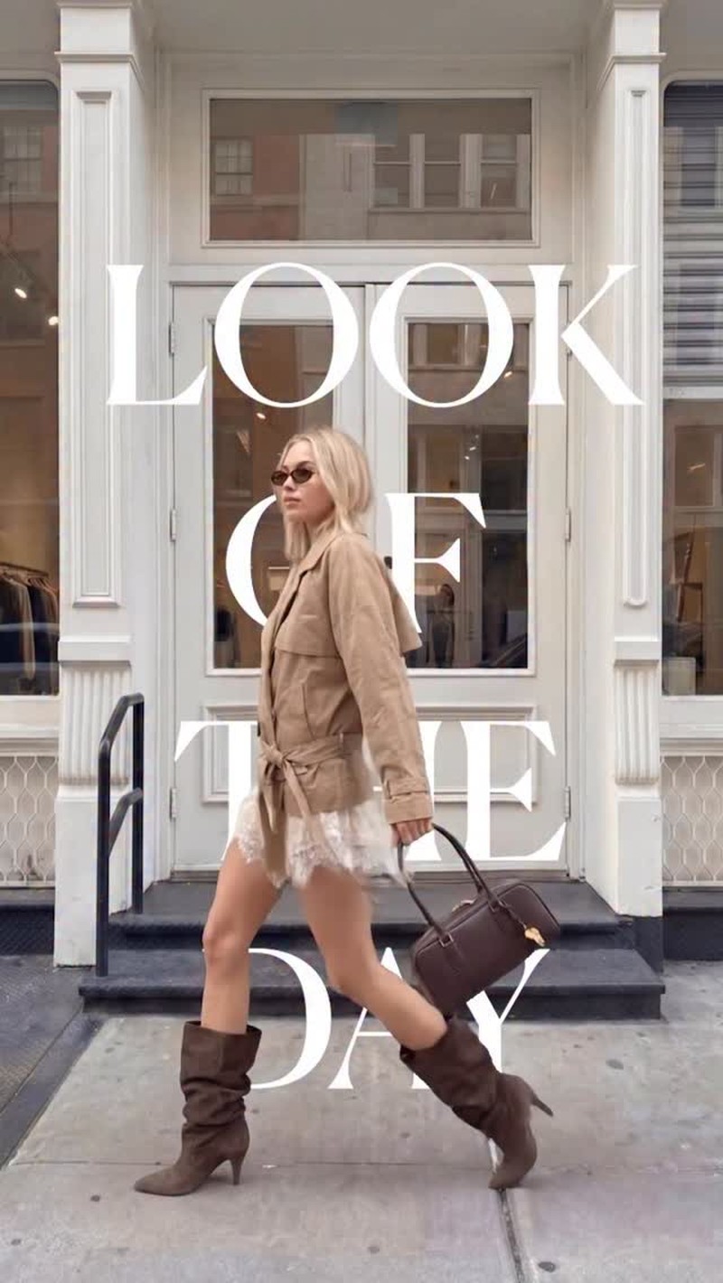 Spring is coming – watch on for today’s ‘fit (details below)

Look 1:
Jacket | Mango
Shorts | Mango
Sunglasses | Mango
Earrings | Isabel Marant
Bag | Mango
Shoes | Mango

These images were created using AI tools.