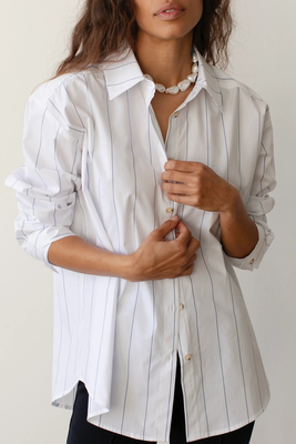 The Pop Button Down from Donni