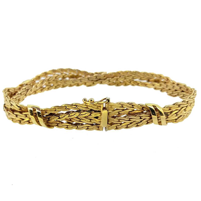 A 9ct Gold Bracelet