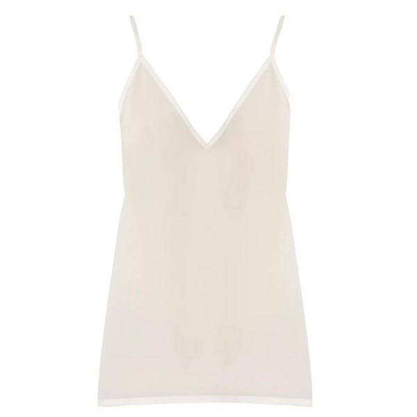 Deep V-Neck Silk Cami Top from Raey