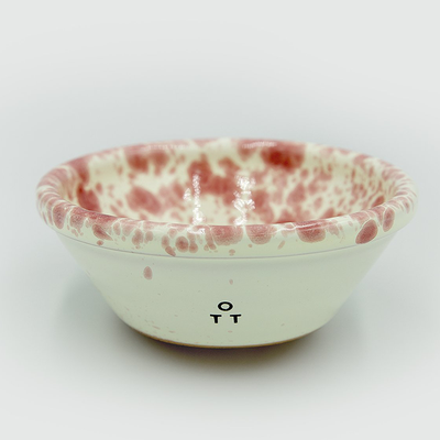 Nut Bowl Cranberry from Hot Pottery 