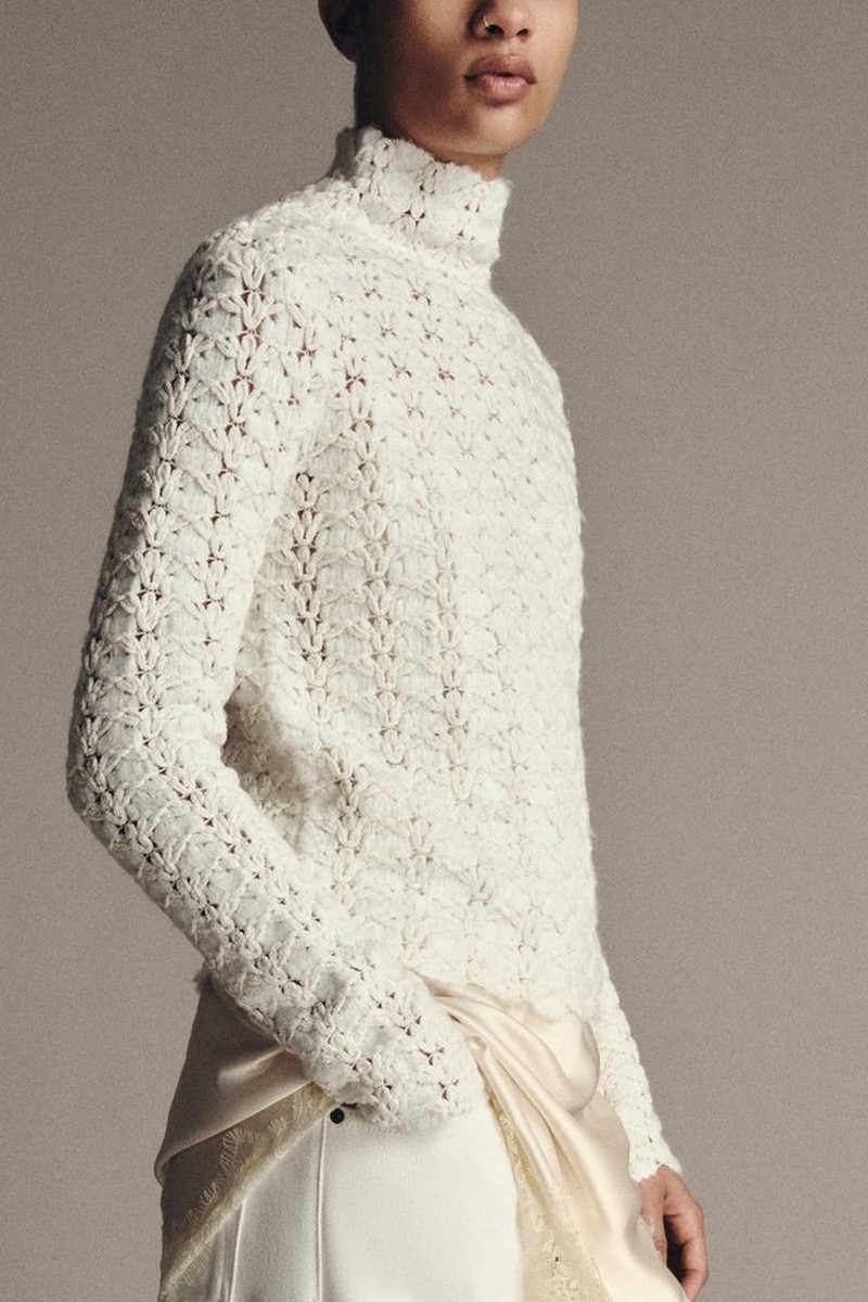 Combined Knit Jumper