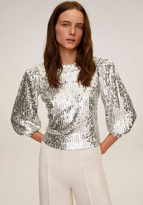 Sequin Blouse from Mango