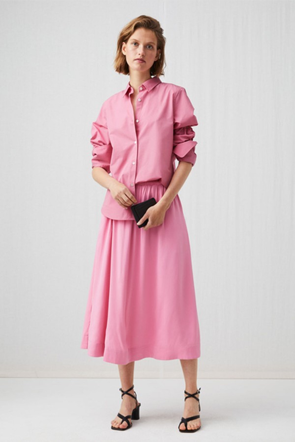 Washed Satin Skirt from Arket