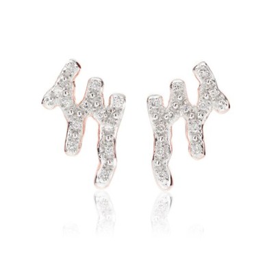 Riva Waterfall Stud Earrings