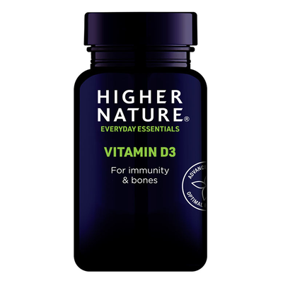 Vitamin D3 500iu Capsules from Higher Nature