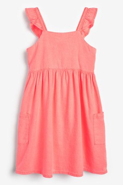 Linen Frill Dress from Next