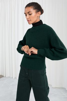 Long Rib Cropped Sweater from & Other Stories