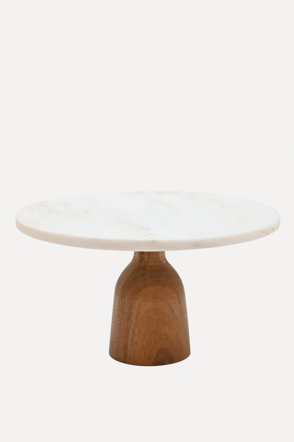 Hestia Round Marble Cake Stand