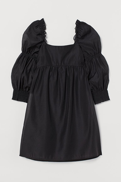 Puff-Sleeved Dress from H&M