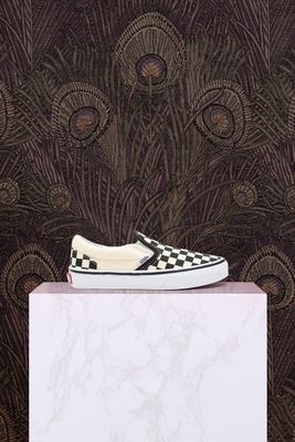 Checkerboard Classic Slip On Shoes Vans from Vans
