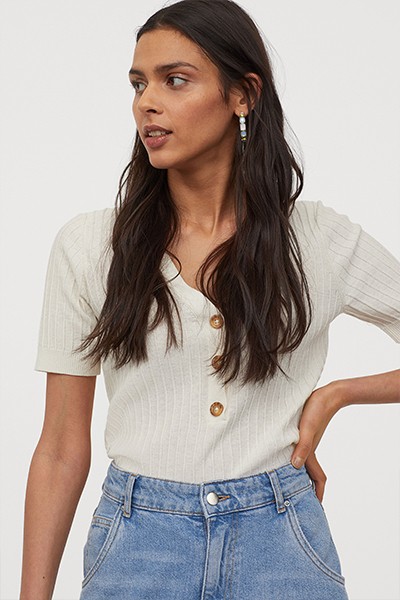 Ribbed Top from H&M