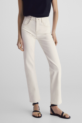 Straight Mid-Waist Jeans from Massimo Dutti