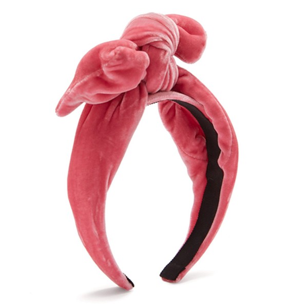 Velvet Knotted Headband from Benoit Missolin