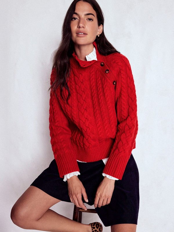 Amara Merino Cable Jumper