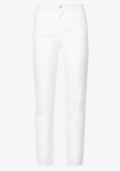 Straight-Leg High-Rise Stretch-Denim Jeans from J Brand