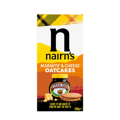 Cheese & Marmite Oatcakes from Nairn's 