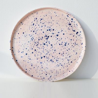 Porcelain Splatter Platter from Coco & Wolf