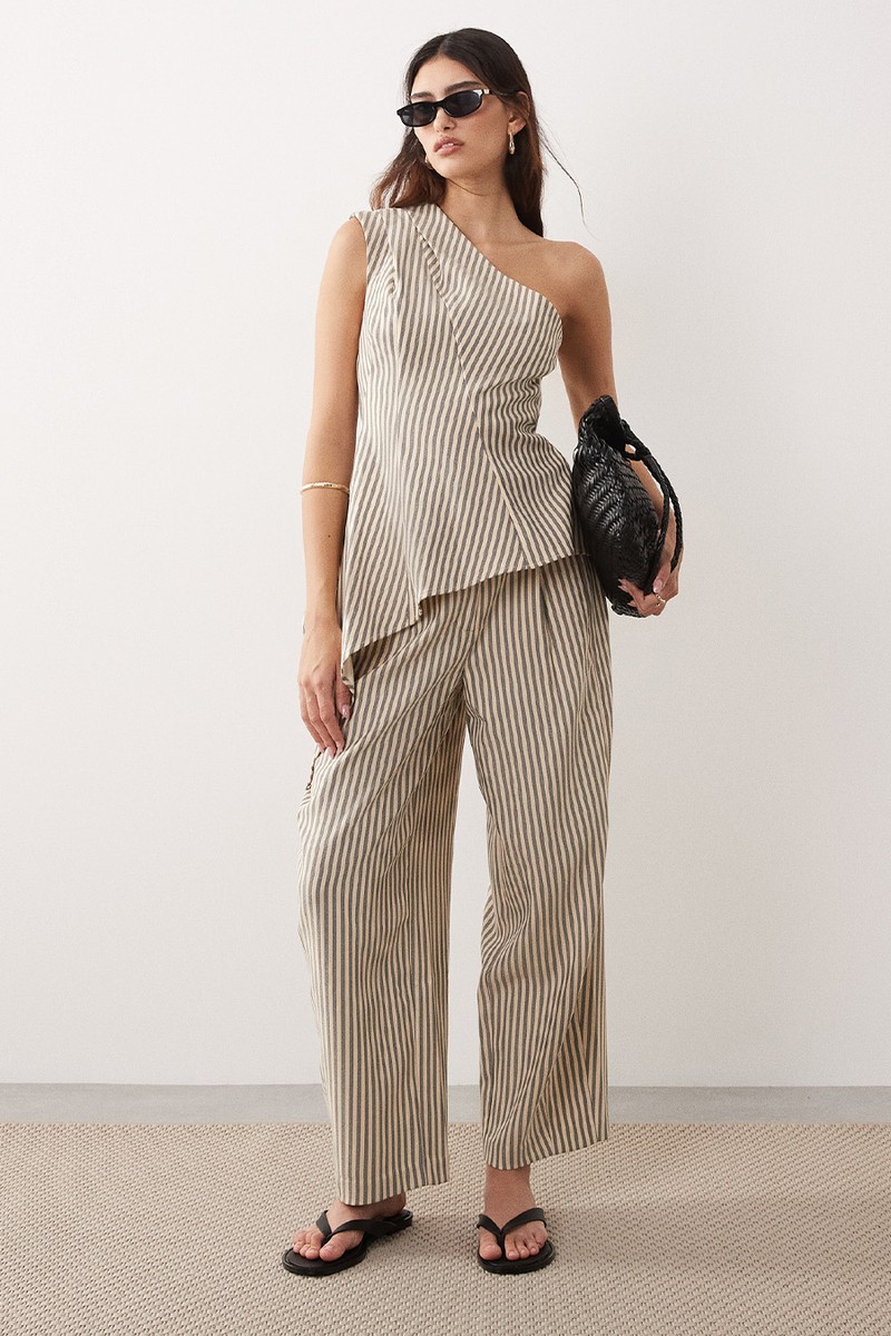 Tailored Barrel Trousers Co-Ord