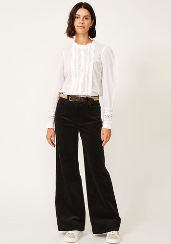 Nellie Organic Corduroy Wide Leg Trouser