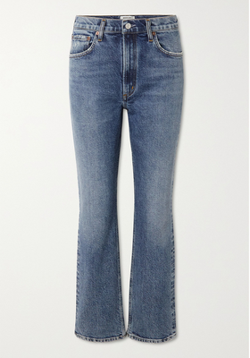 Rowen Mid-Rise Straight-Leg Organic Jeans from Agolde