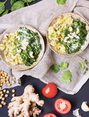 Spinach & Chickpea Curry