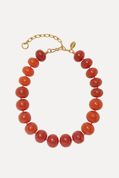 Olympia Resin Beaded Necklace  from Lizzie Fortunato