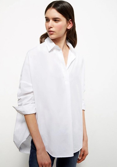 Rhodes Poplin Relaxed Fit Shirt from French Connection