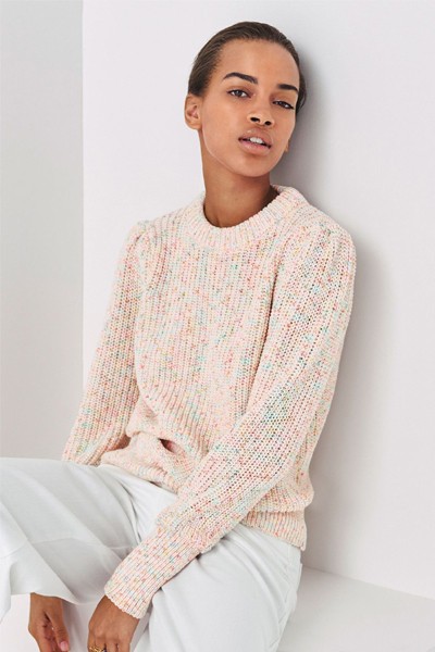 Mix/Laura Jackson Multicolour Yarn Jumper