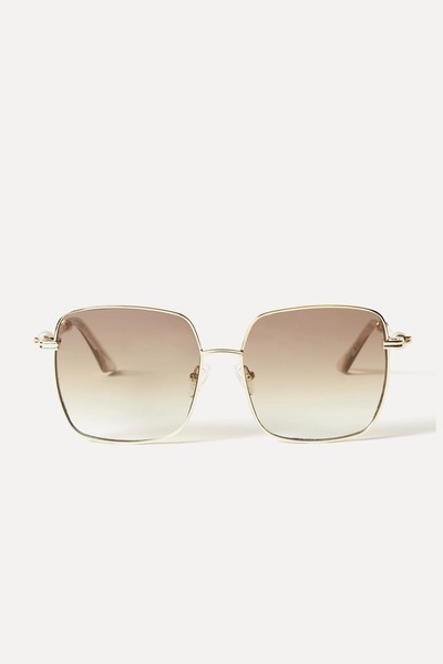 Aquarius Sphere Oversized Square Sunglasses  from Le Specs 