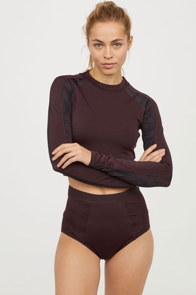 Long Sleeve Swim Top from H&M