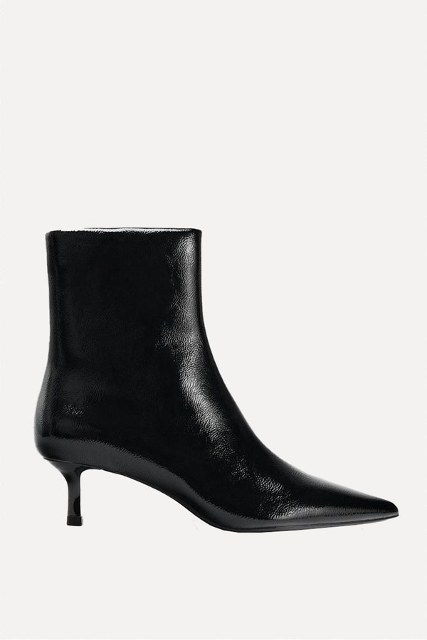Kitten Heel Ankle Boots from Zara