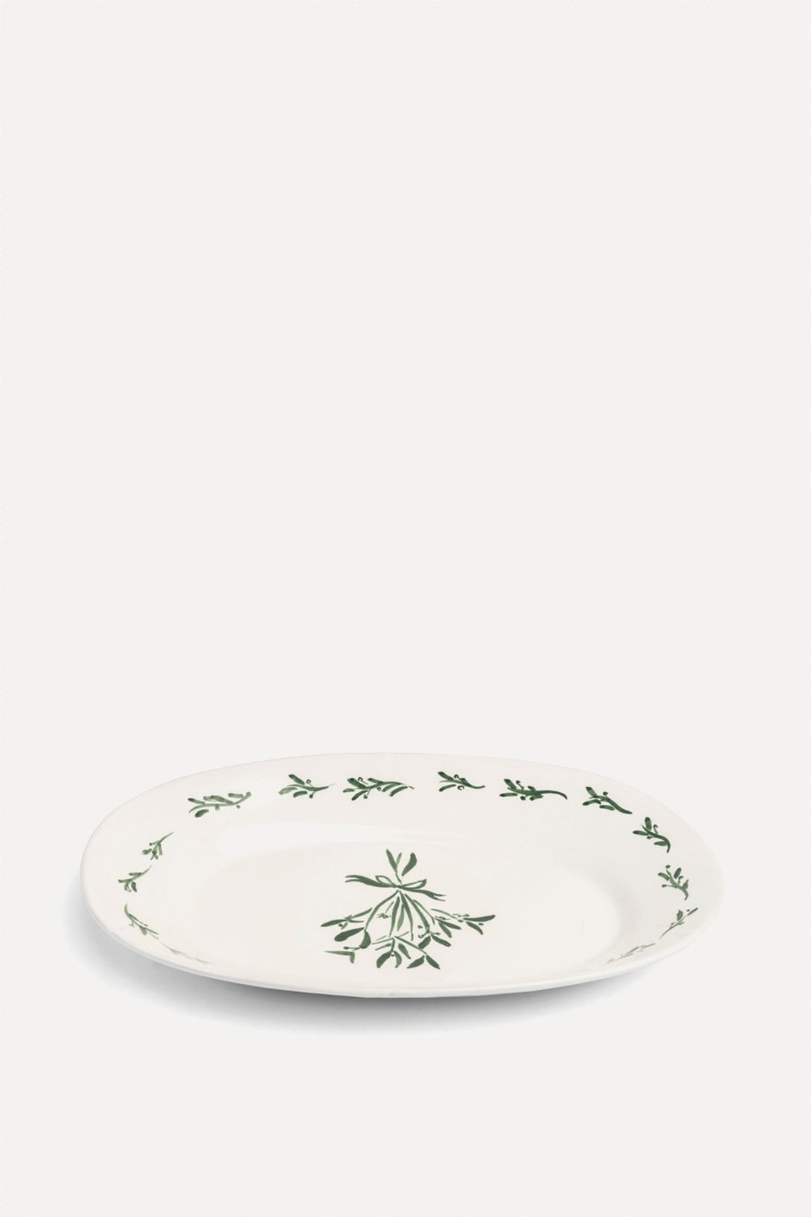 Nina Fuga Mistletoe Oval Platter from Daylesford Organic