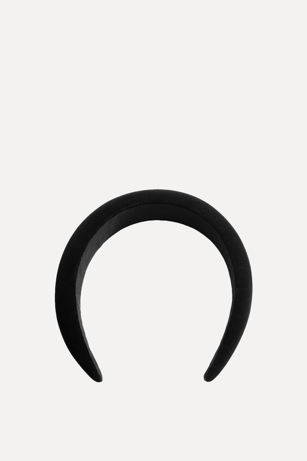 Velvet Hairband from Mango