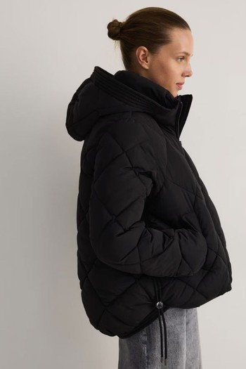 Quilted Jacket With Hood from Reserved