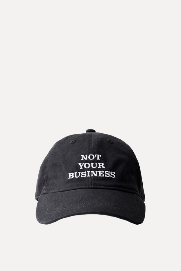 Embroidered Cap from Bershka