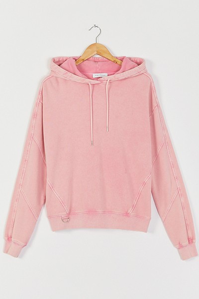 Paneled Organic Cotton-Jersey Hoodie from Ninety Percent