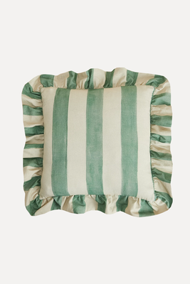 Pure Cotton Striped Cushion from Marks & Spencer