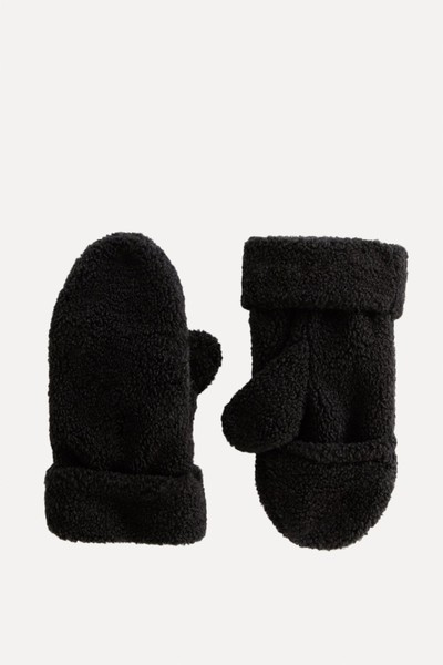 Borg Mittens from New Look