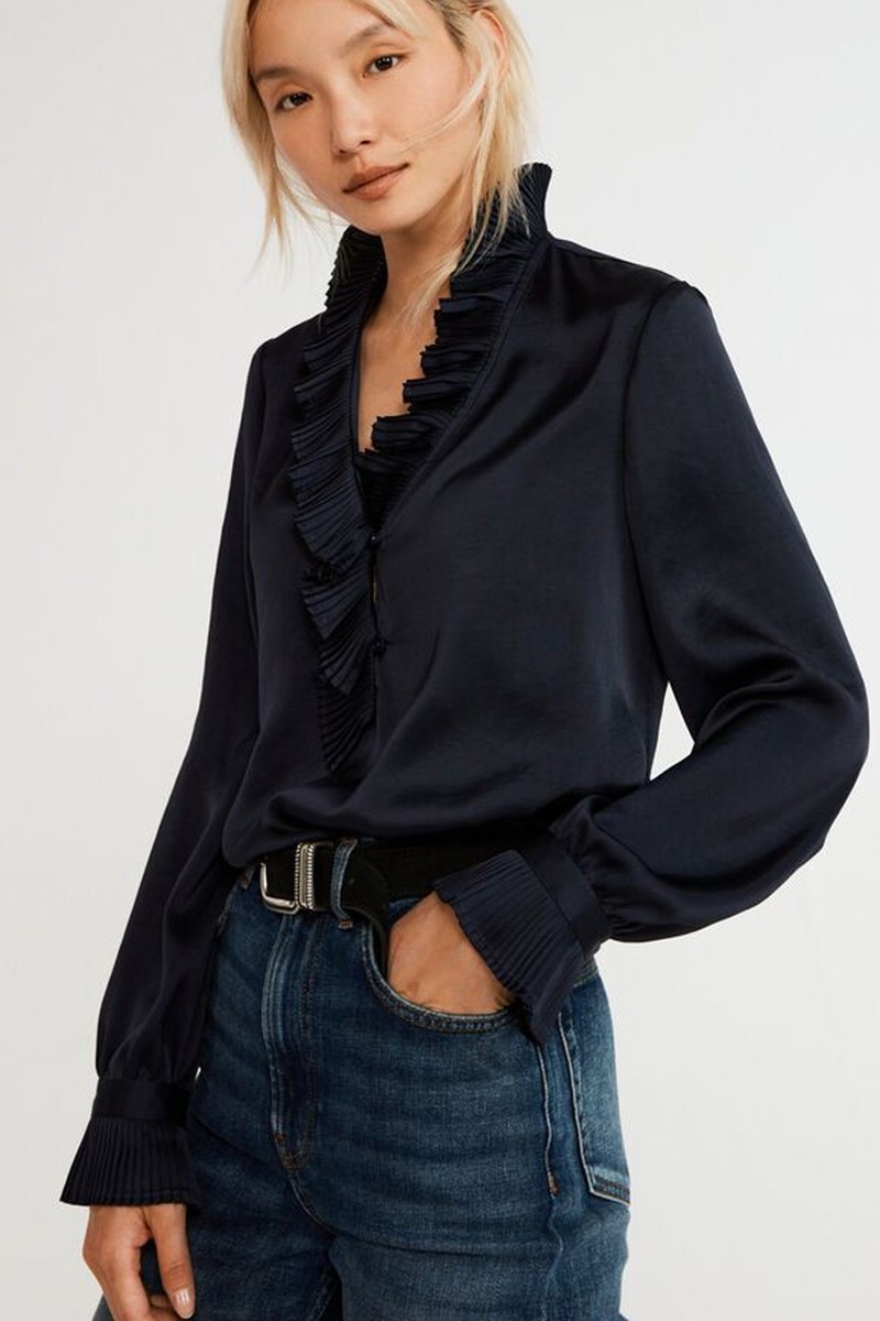 Ruffled Blouse from Claudie Pierlot