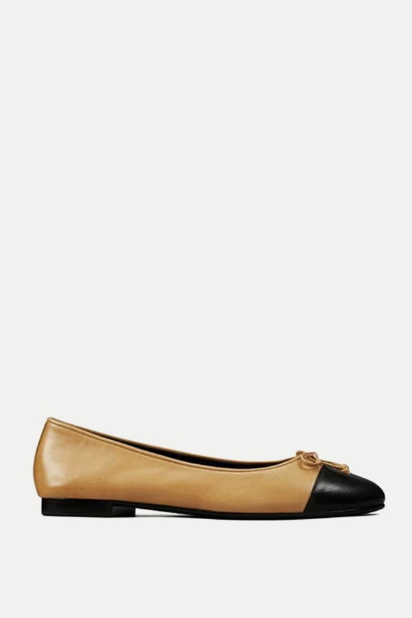 Cap-Toe Ballet Flats from Tory Burch