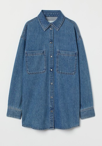 Denim Shirt Jacket from H&M