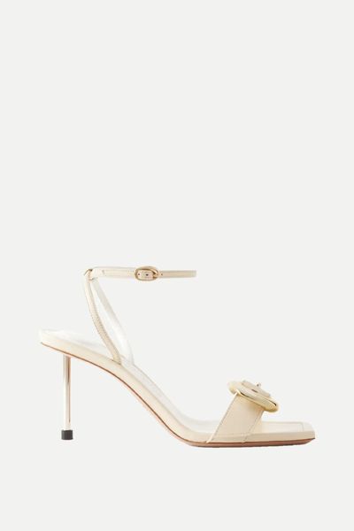 Regalo Embellished Leather Sandals from Jacquemus