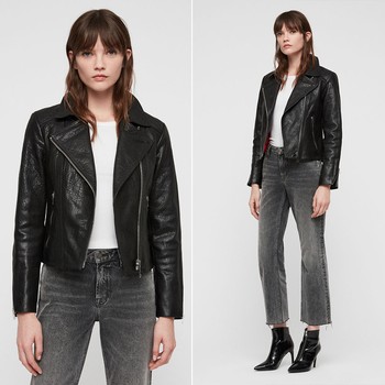 Pataya Leather Biker Jacket